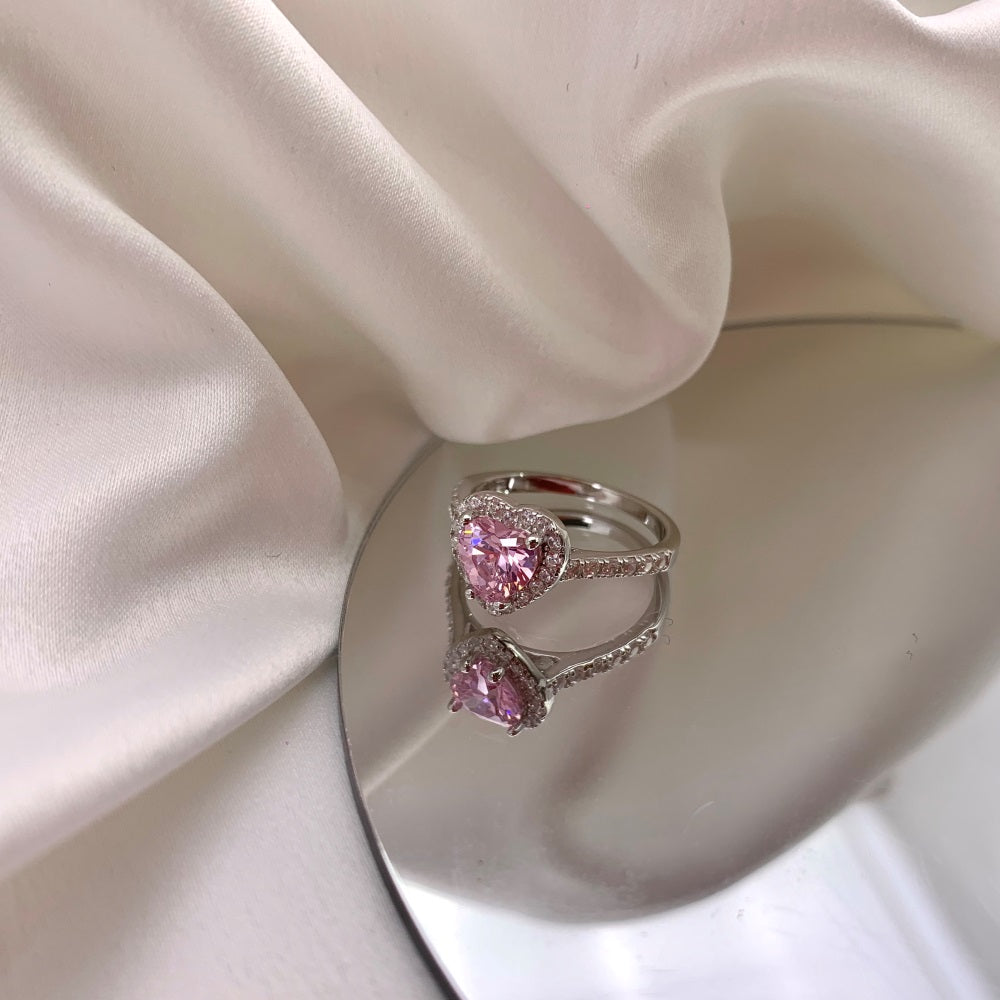 Kay jewelers deals pink heart ring
